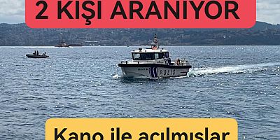 ARMUTLU'DA 2 KİŞİ DENİZDE ARANIYOR