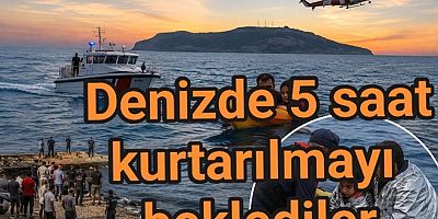 ARMUTLU’DA BABA VE KIZI 5 SAAT SONRA KURTARILDI
