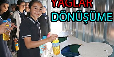 ATIK YAĞLARI GERİ DÖNÜŞÜME KAZANDIRDI
