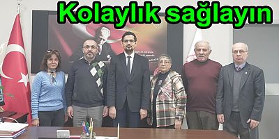 BAŞHEKİM İLE ENGELLİ SORUNLARI GÖRÜŞTÜLER
