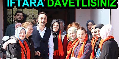 BAŞKAN ADAYI YURT’TAN İFTAR DAVETİ