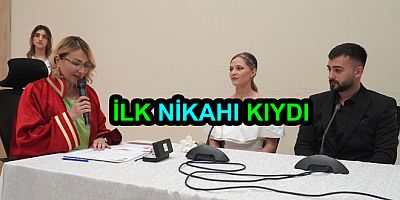 BAŞKAN FAZLACA İLK NİKÂHINI KIYDI