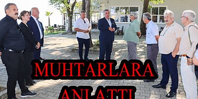 BAŞKAN MEHMET GÜREL MUHTARLARLA BULUŞTU