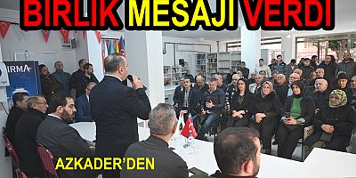 BAŞKAN TUTUK’TAN AZKADER’E ZİYARET