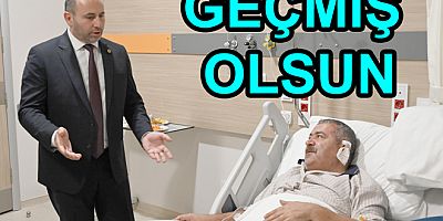 BAŞKAN TUTUK’TAN BOZKURT’A GEÇMİŞ OLSUN