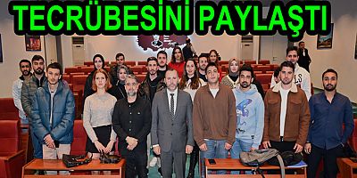 BAŞKAN TUTUK’TAN TECRÜBE PAYLAŞTI