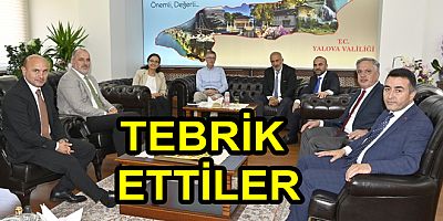 BAŞKANLARDAN VALİ KAYA’YA TEBRİK