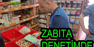BAYRAM ÖNCESİ ZABITA DENETLENDİ