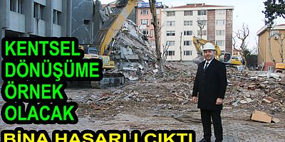 BELEDİYE BİNASI KENTSEL DÖNÜŞÜME ÖRNEK OLACAK