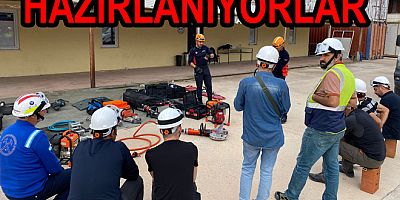 BELEDİYE ÇALIŞANLARI AFAD EĞİTİM ALDI