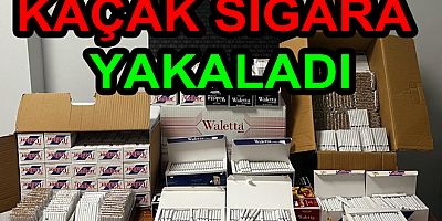 BİNLERCE KAÇAK MAKARON ELE GEÇTİ