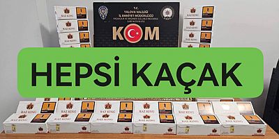 #yalova #polis #jandarma #kaçak #tütün