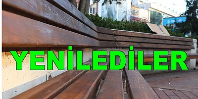 CEVDET AYDIN PARKI BANKLARI YENİLENDİ