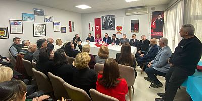 CHP HEYETİ GAZİLERİ ZİYARET ETTİ