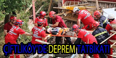 ÇİFTLİKKÖY BÜYÜK TATBİKAT İÇİN SEFERBER OLDU