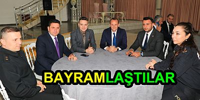 ÇİFTLİKKÖY’DE BAYRAMLAŞMA TÖRENİ YAPILDI