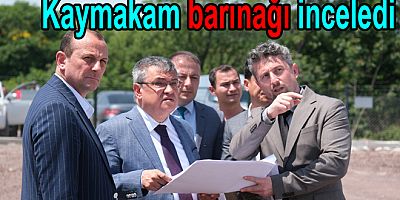 ÇİFTLİKKÖY KAYMAKAMI HAYVAN BARINAĞINI DENETLEDİ