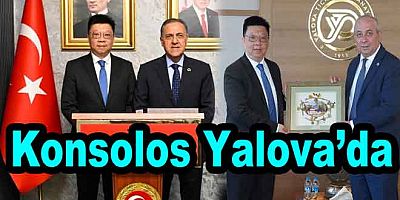 ÇİN BAŞKONSOLOSU YALOVA’YA YATIRIM İÇİN Mİ GELDİ?