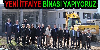 ÇINARCIK İTFAİYESİ YENİ BİNASINA KAVUŞACAK