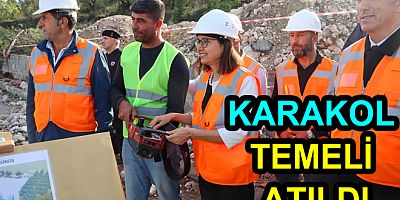 ÇINARCIK JANDARMA BİNASININ TEMELİ ATILDI
