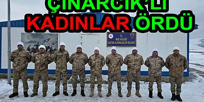 ÇINARCIK'LI KADINLAR ASKERLERE BERE ÖRDÜLER
