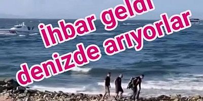 ÇINARCIK'TA ARANAN ERKEK BULUNAMADI