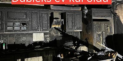 ÇINARCIK ‘TA DUBLESK EV KÜL OLDU