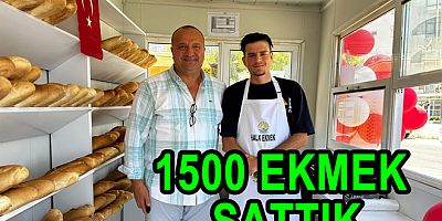 ÇINARCIK’TA HALK EKEMEK AÇILDI