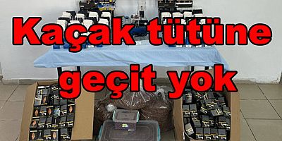 ÇINARCIK’TA KAÇAK TÜTÜN OPERASYONU