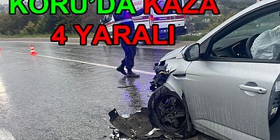 ÇINARCIK'TA KAZA 4 YARALI
