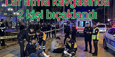 ÇINARCIK’TA LAF ATMA KAVGASINDA 2 YARALI