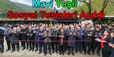 Çınarcık'ta Mavi Yeşil Sosyal Tesisleri Açıldı