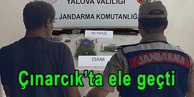 Çınarcık’ta Uyuşturucu Operasyonu Gerçekleşti