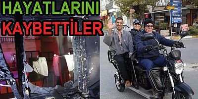ÇINARCIK'TA YANGIN 2 KİŞİ VEFAT ETTİ 1 KİŞİ YARALI