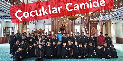 ÇOCUKLAR YALOVA’DA CAMİDE!