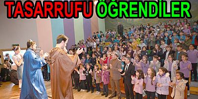 ÇOCUKLARA SU TASARRUFU ÖĞRETİLDİ