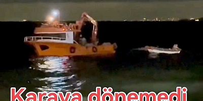 DENİZE AÇILAN BALIKÇI BATMA TEHLİKESİ GEÇİRDİ