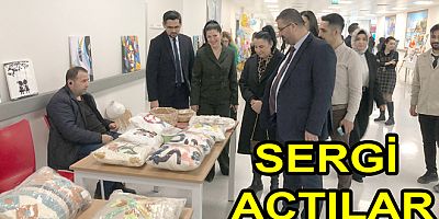DEVLET HASTANESİNDE RESİM SERGİSİ