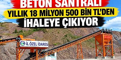 DEVLET YALOVA’DA BETON SANTRALİNİ 5 YILLIĞINA KİRALAYACAK