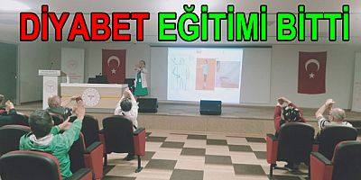 DİYABET OKULU MAYIS AYI EĞİTİMİ TAMAMLANDI