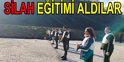 DOĞA KORUMACILARA SİLAH EĞİTİMİ VERİLDİ