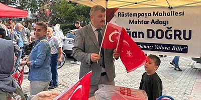 DOĞAN DOĞRU RÜSTEMPAŞA MAHALLESİ MUHTAR ADAYI OLDU