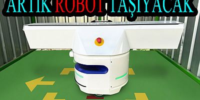 DOWAKSA FABRİKASINDA KUTULARI ROBOT TAŞIYACAK
