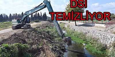 DSİ’DEN BALABAN DERESİNİ TEMİZLİYOR