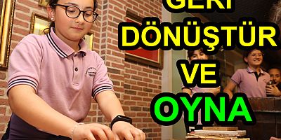 EĞLENCELİ AMBALAJ PROJESİ GERİ DÖNÜŞTÜR VE OYNA