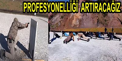 EMNİYET PERSONELİNE SÜREKLİ EĞİTİM VERİYORUZ