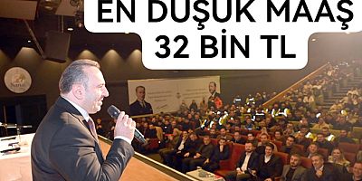EN DÜŞÜK İŞÇİ MAAŞI 32 BİN TL OLDU