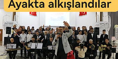 ENGELLİLER KOROSU KONSER VERDİ