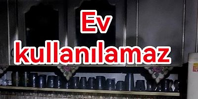 Esenköy’de Gece Ev Yandı