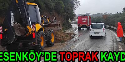 ESENKÖY'DE TOPRAK KAYDI